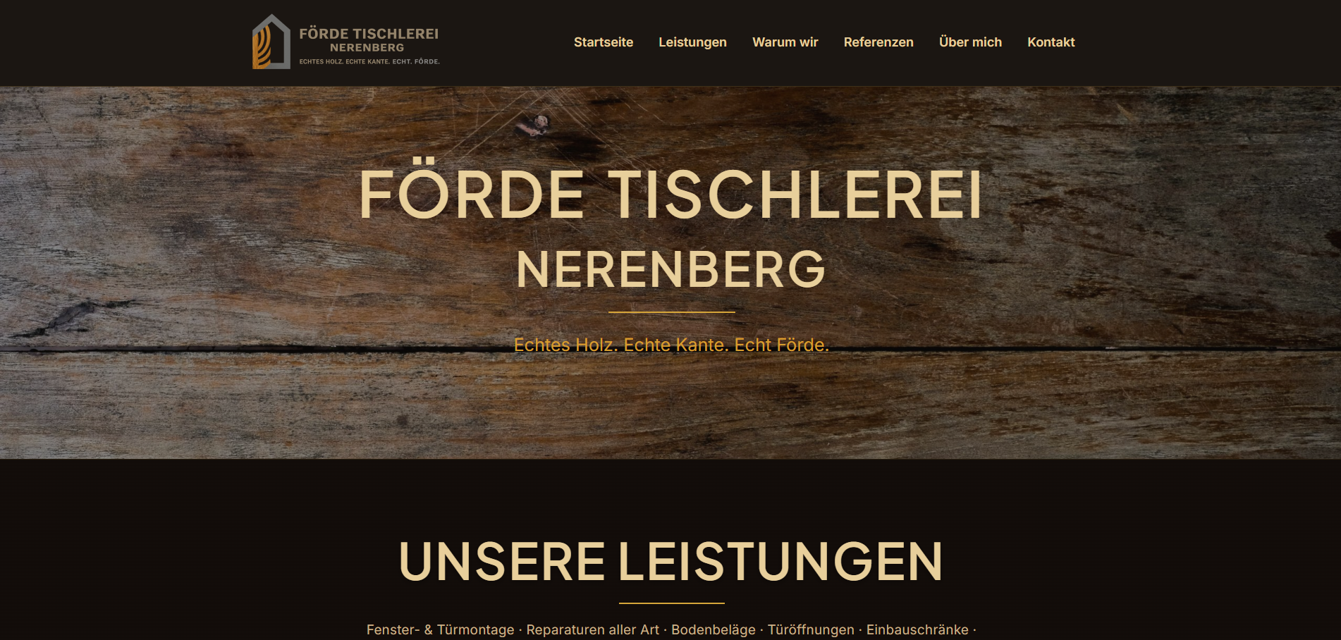 Förde Tischlerei Nerenberg